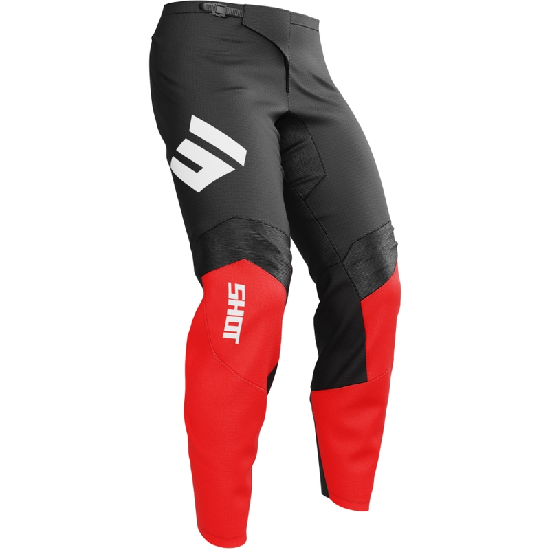 Pantalón motocross Shot Draw Instinct rojo