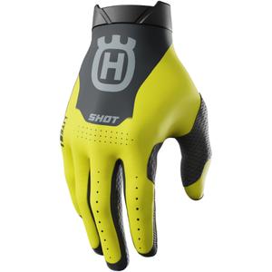 Guantes Motocross Shot Lite HVA Negro
