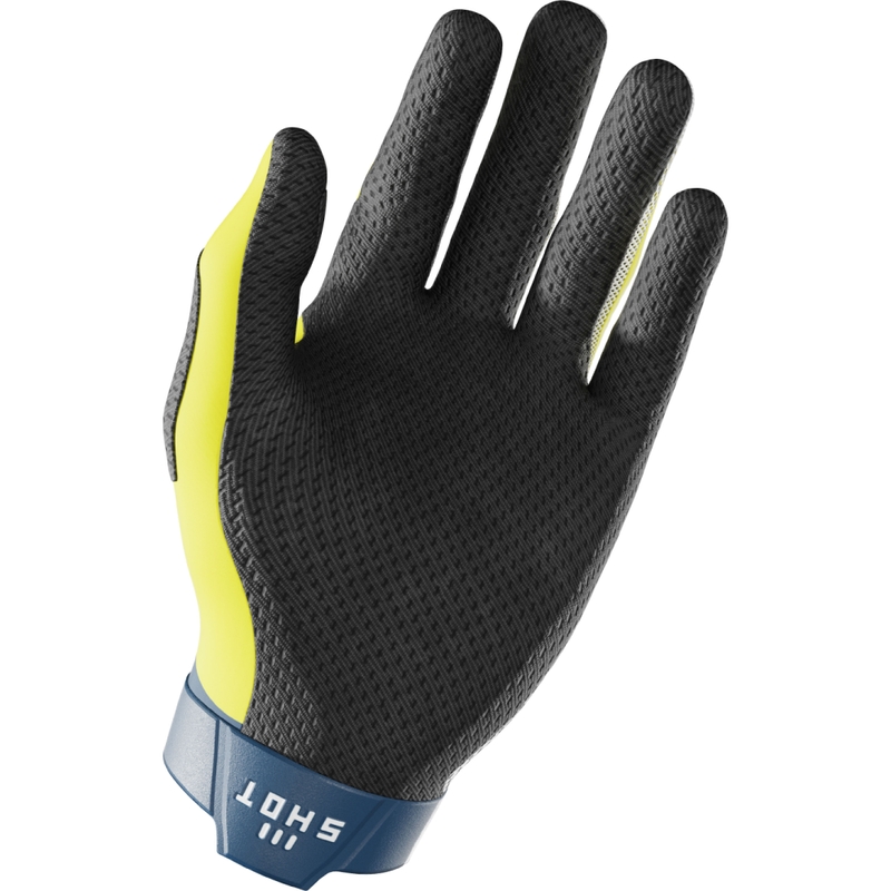 Guantes motocross Shot Lite HVA azul