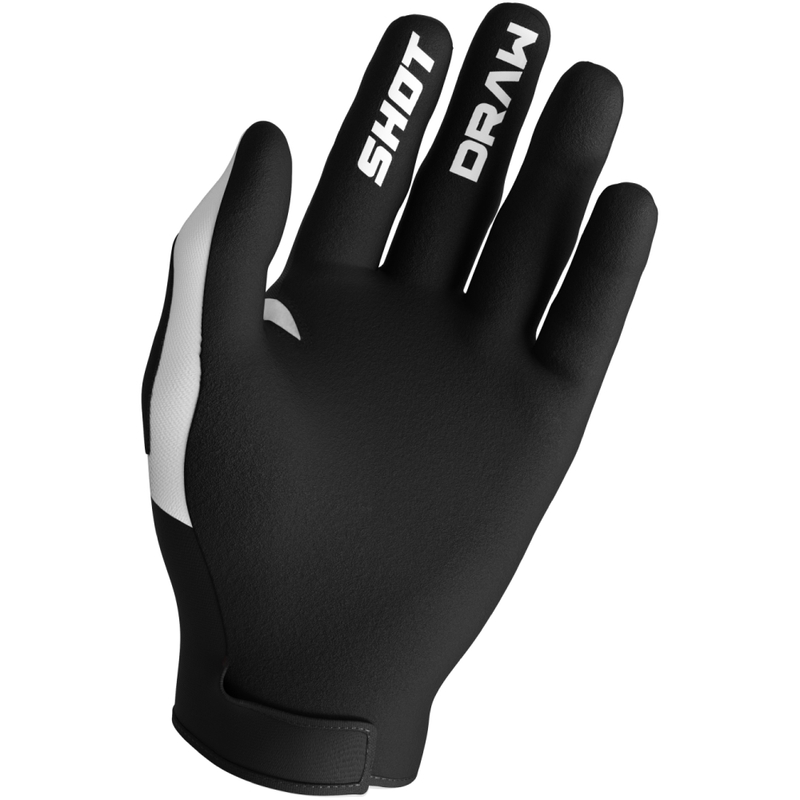 Guantes motocross Shot Draw Sky negro