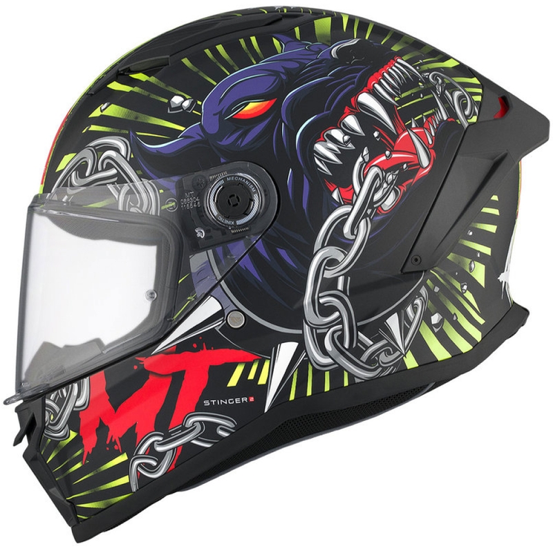 MT Stinger 2 Akin casco integral de moto mate