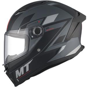 MT Stinger 2 Solid Zivze Negro-Gris Mate Casco Integral de Motocicleta liquidación