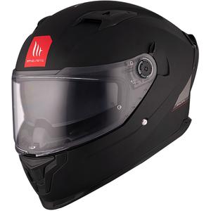 MT BRAKER SV SOLID A1 casco integral de moto negro brillante