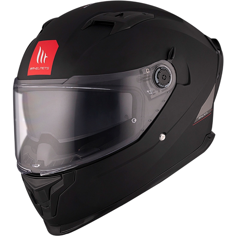 MT BRAKER SV SOLID A1 casco integral de moto negro brillante
