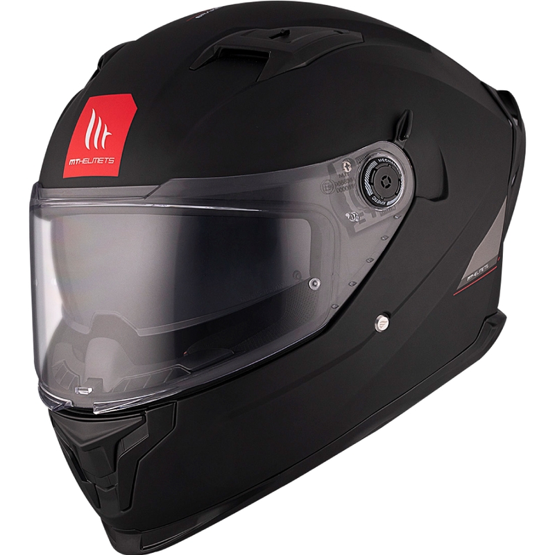 MT BRAKER SV SOLID A1 casco integral de moto negro mate