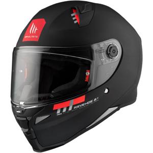 MT REVENGE 2 S SOLID A1 casco integral de moto negro mate