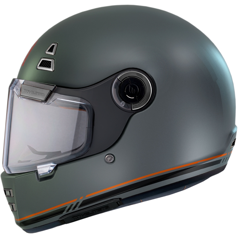 Casco integral de moto MT Jarama SV B2 gris mate