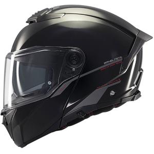 Casco de moto MT ATOM 2 SV SOLID A1 negro brillante