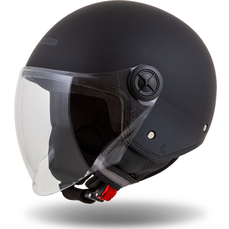 Casco de moto Cassida Handy Open Negro-Gris