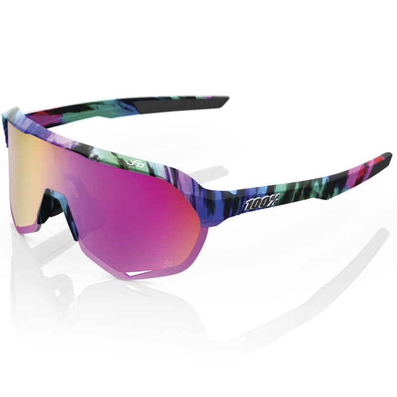 Gafas de sol 100% S2 Peter Sagan LE con lentes violetas