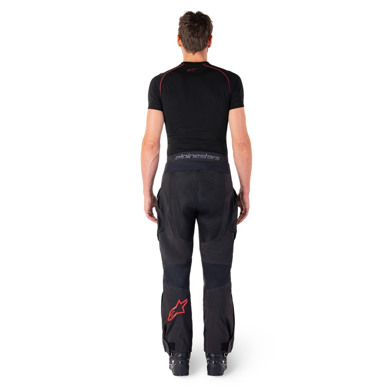 Pantalones de moto Alpinestars Hyde XT negro-rojo