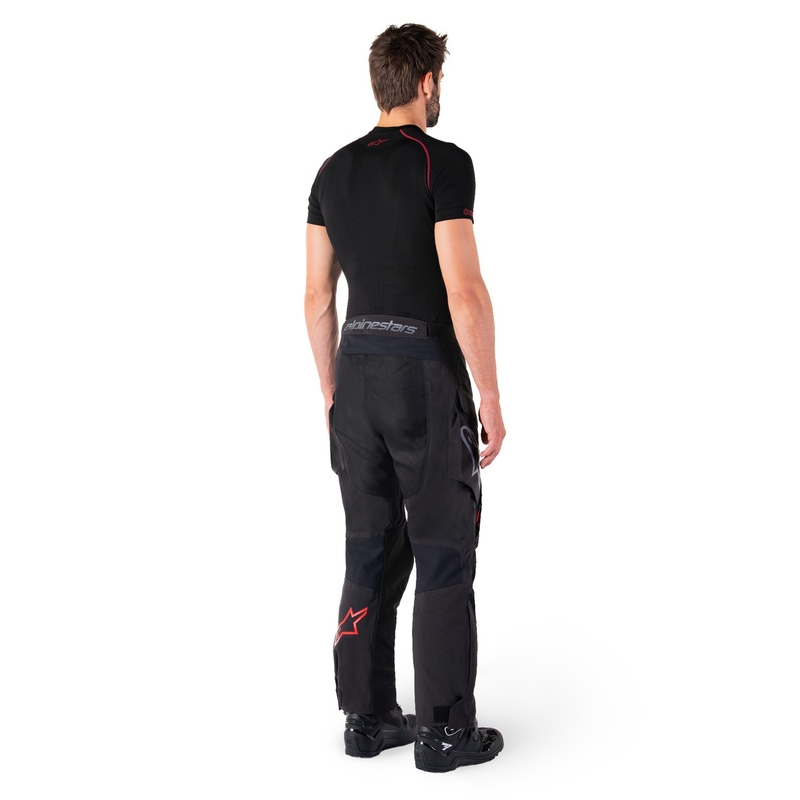 Pantalones de moto Alpinestars Hyde XT negro-rojo