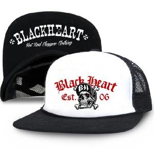 Gorra infantil Black Heart Bones negro-blanco
