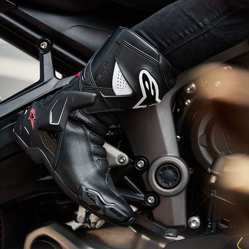 Botas de Moto Alpinestars Stella SMX-6 3 Mujer Negro-Blanco-Rosa