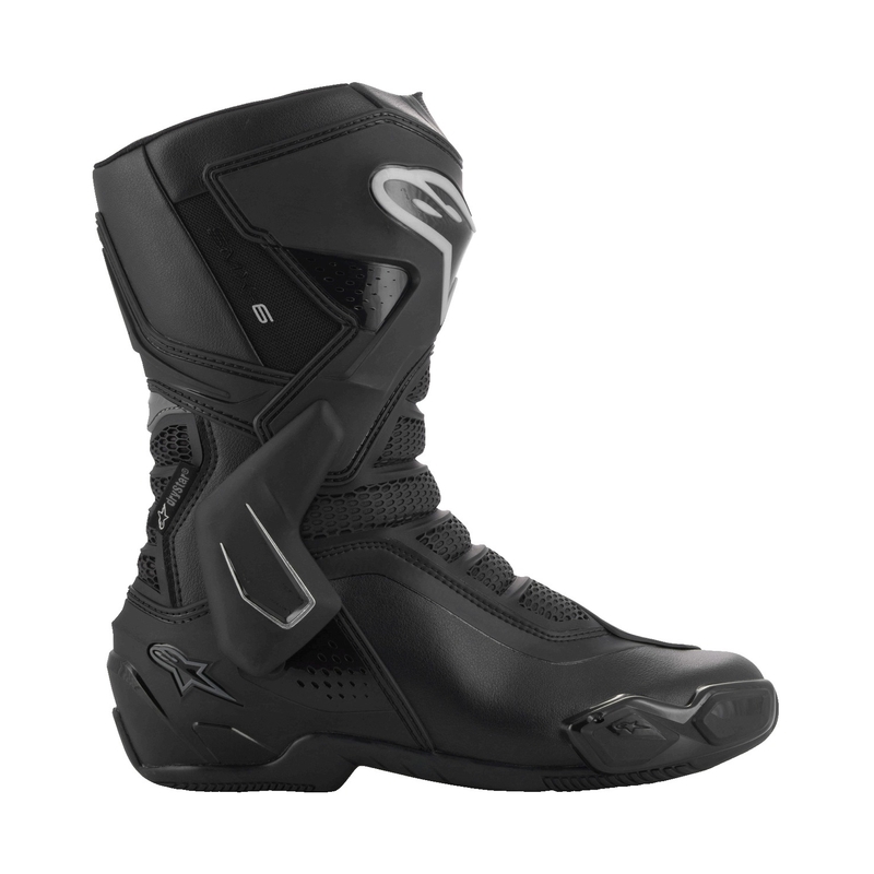 Botas de moto mujer Alpinestars Stella SMX-6 3 Drystar negro-plata