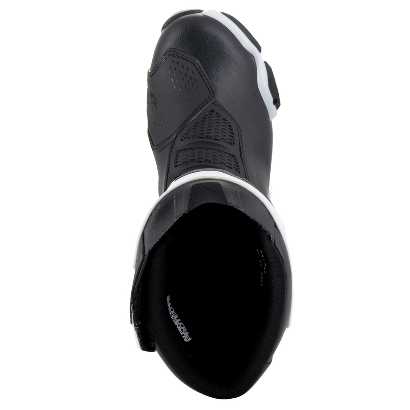 Botas de moto mujer Alpinestars Stella SMX-6 3 Drystar blanco-negro