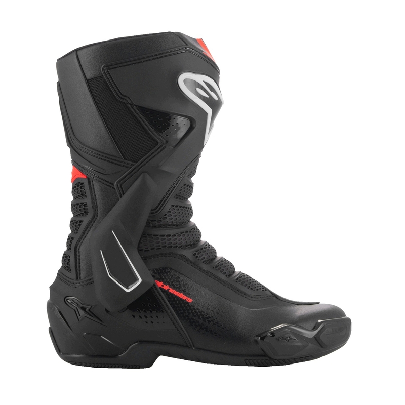 Botas de moto Alpinestars SMX-6 3 negro-rojo fluo