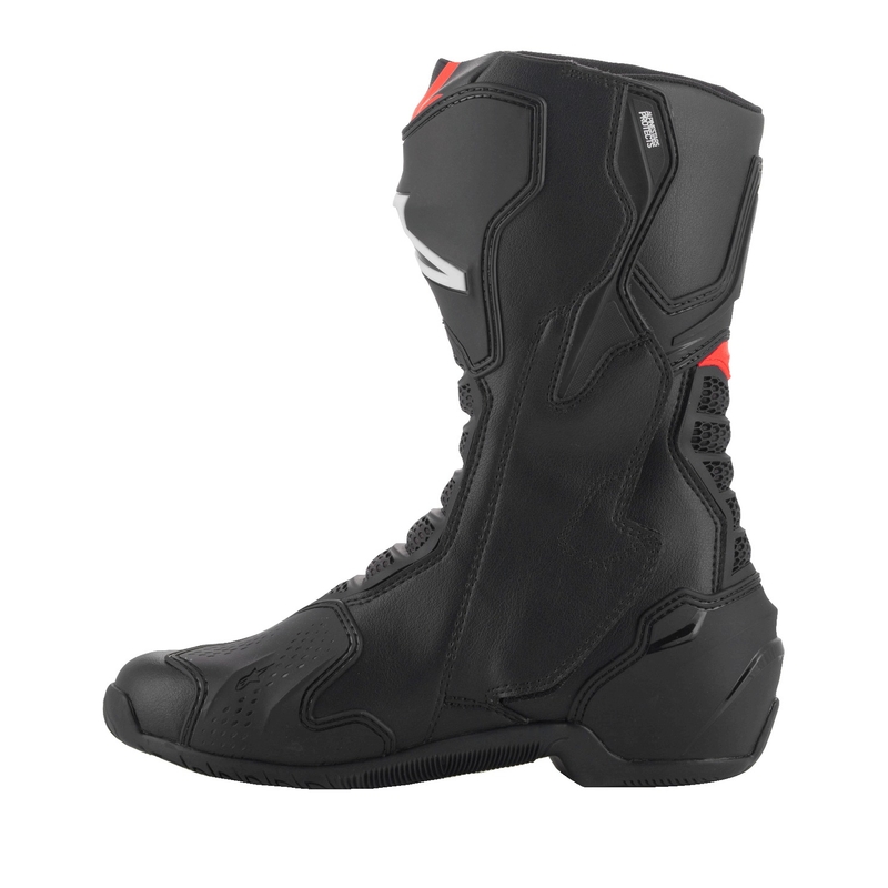 Botas de moto Alpinestars SMX-6 3 negro-rojo fluo