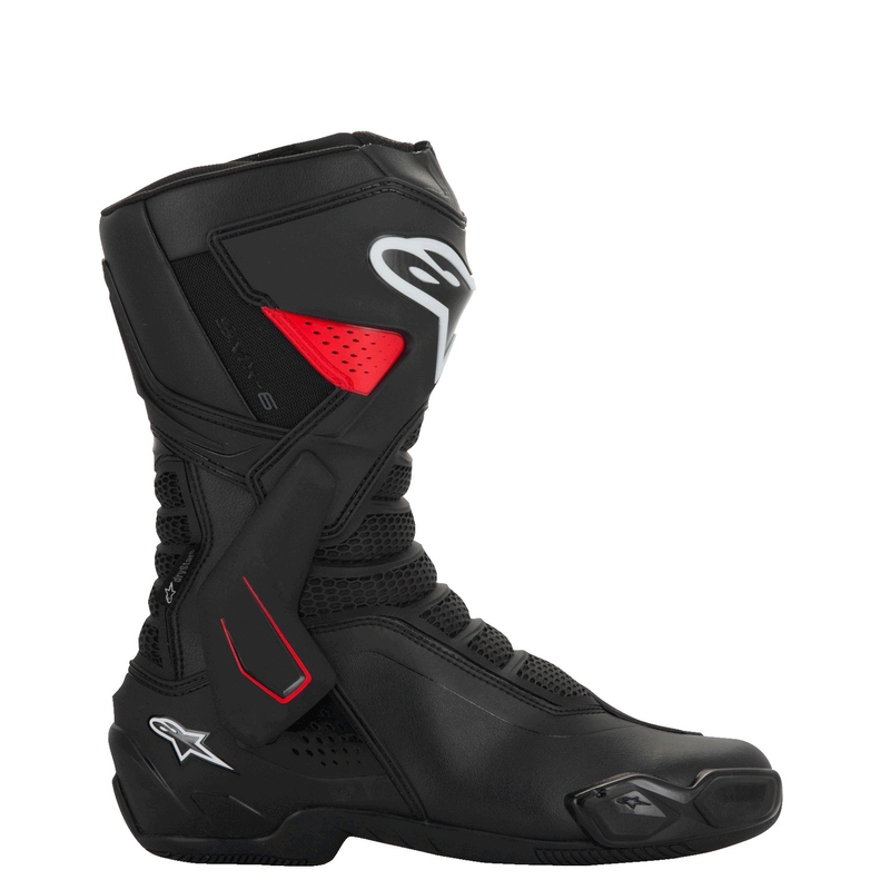 Botas de moto Alpinestars SMX-6 3 Drystar negro-rojo