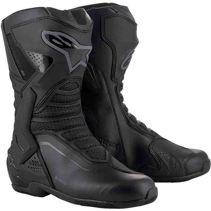 Botas de moto Alpinestars SMX-6 3 Gore-Tex negro-gris oscuro