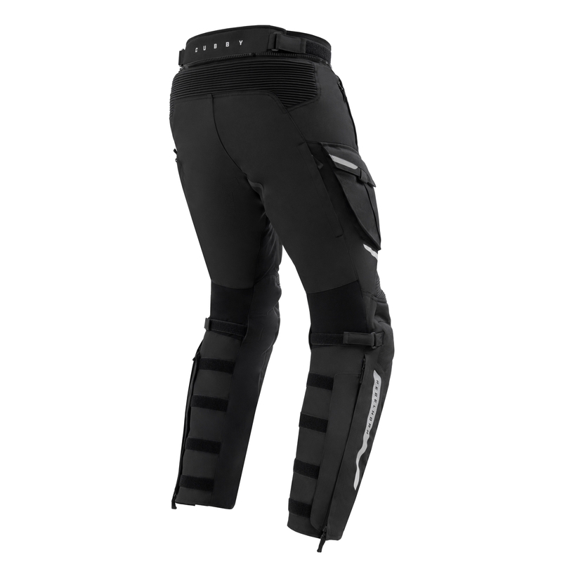 Rebelhorn Cubby V pantalones de moto negro extendido