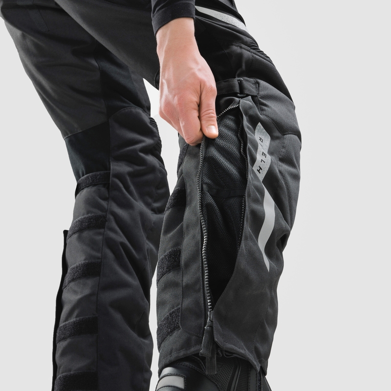 Rebelhorn Cubby V pantalones de moto negro extendido