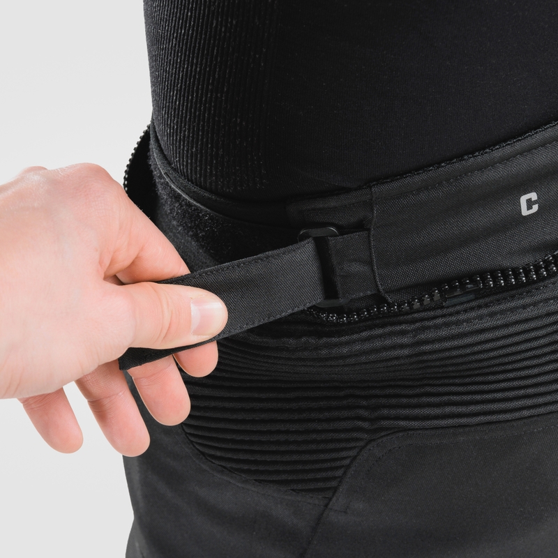Rebelhorn Cubby V pantalones de moto negro extendido