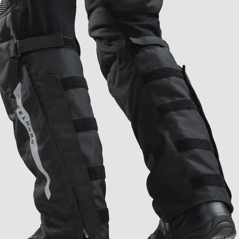 Rebelhorn Cubby V pantalones de moto negro extendido