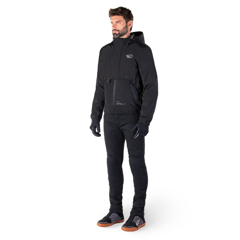 Chaqueta de moto Alpinestars Mootant Waterproof Parka negro