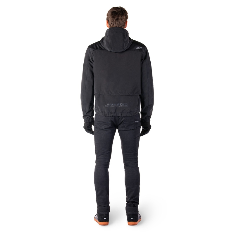 Chaqueta de moto Alpinestars Mootant Waterproof Parka negro