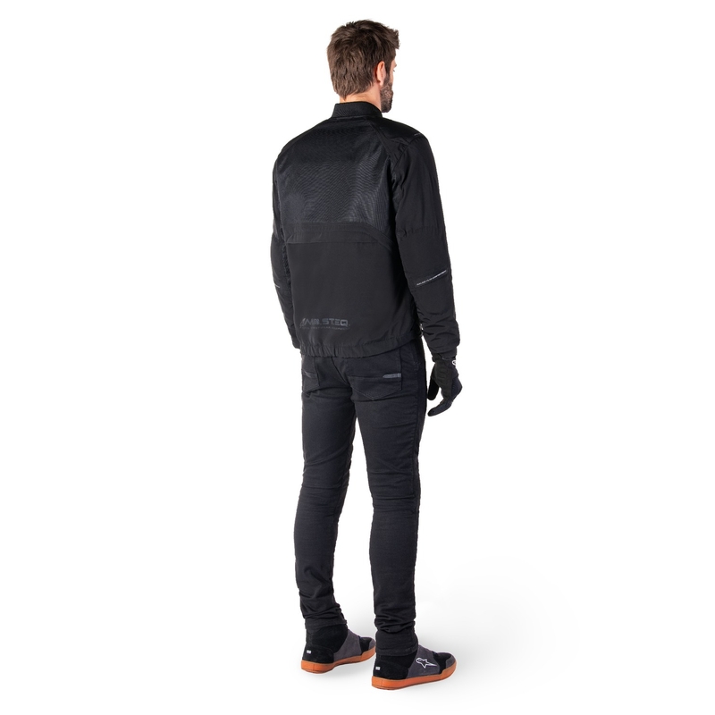 Chaqueta de moto Alpinestars Mootant Waterproof Parka negro