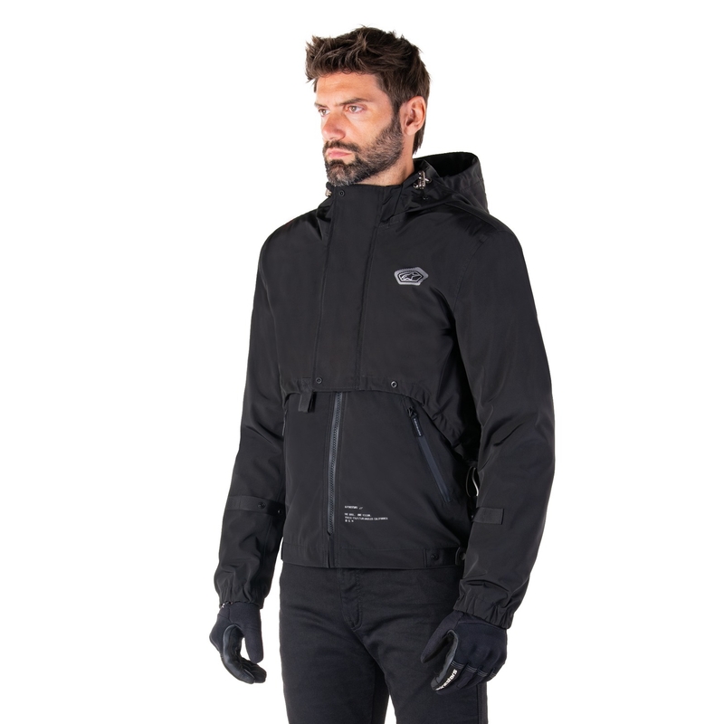 Chaqueta de moto Alpinestars Mootant Waterproof Parka negro