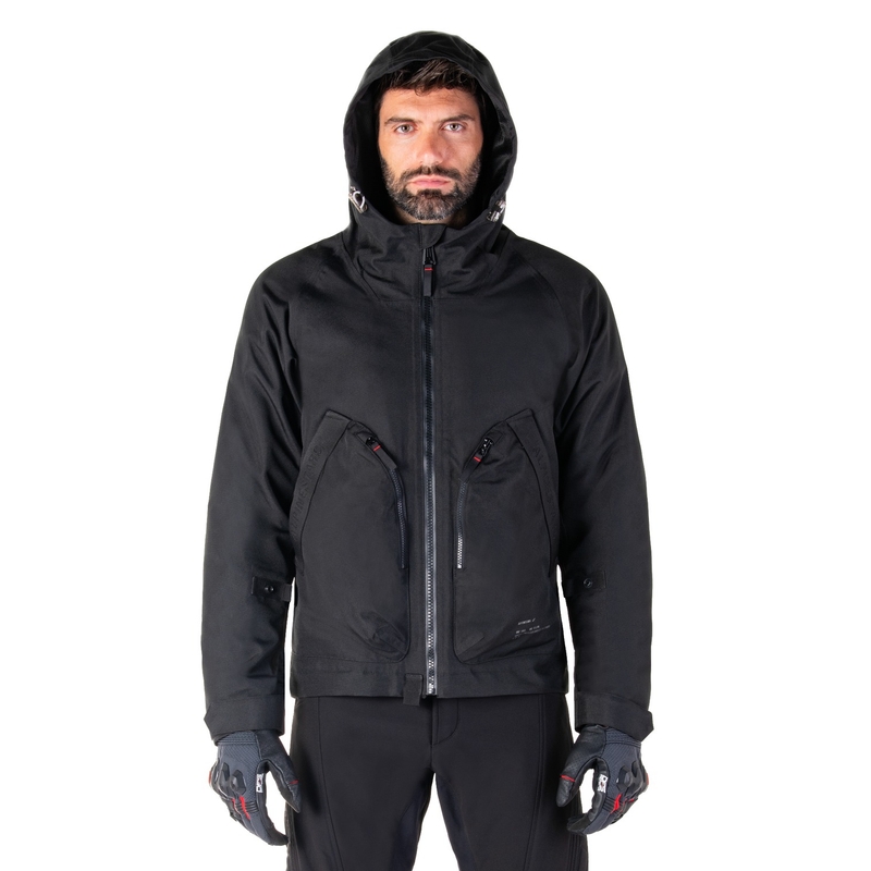 Chaqueta de moto Alpinestars Mootant Waterproof Parka negro