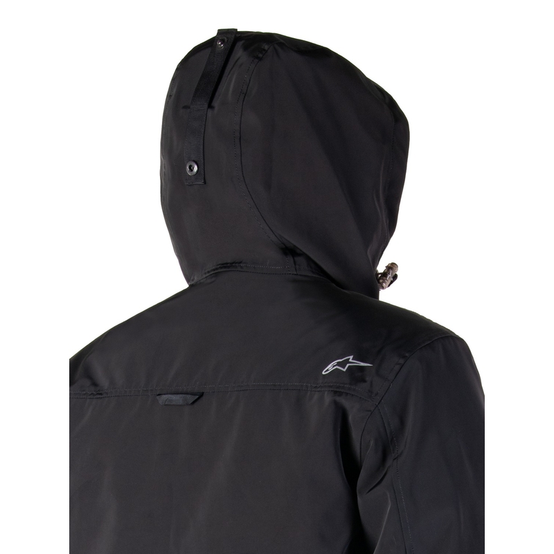 Chaqueta de moto Alpinestars Mootant Waterproof Parka negro