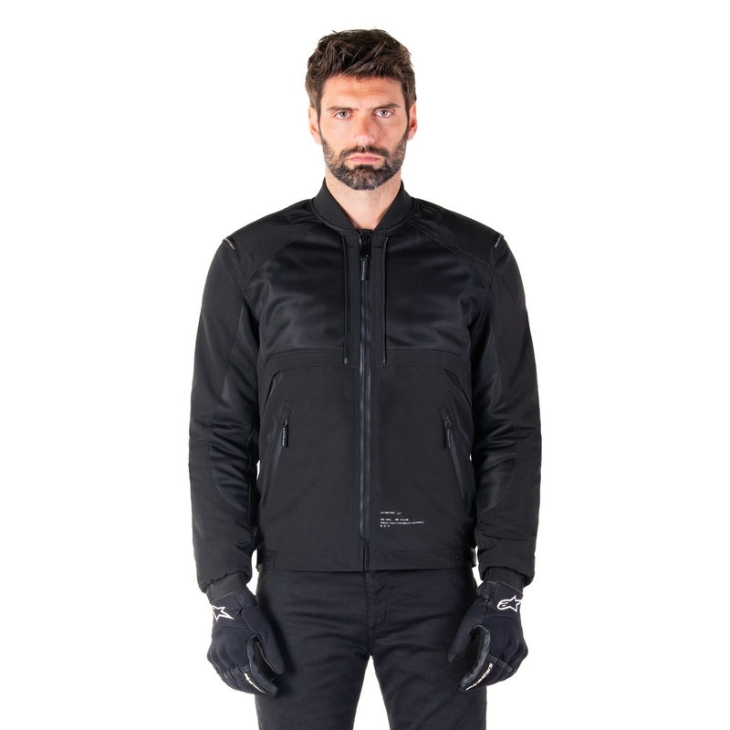 Chaqueta de moto Alpinestars Mootant Waterproof Parka negro