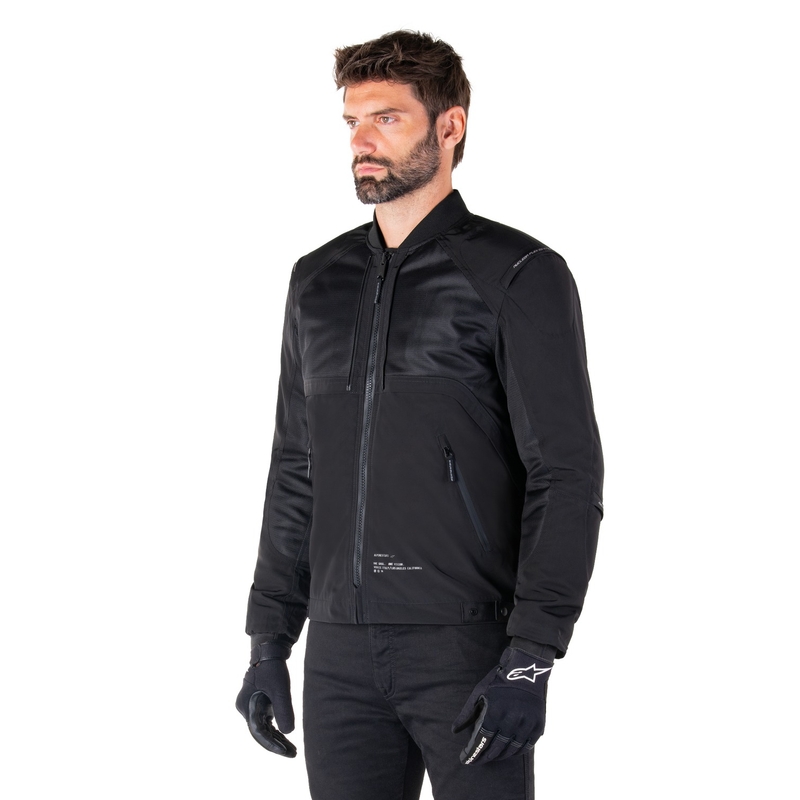 Chaqueta de moto Alpinestars Mootant Waterproof Parka negro