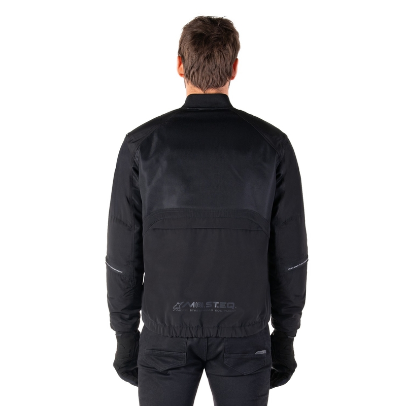 Chaqueta de moto Alpinestars Mootant Waterproof Parka negro