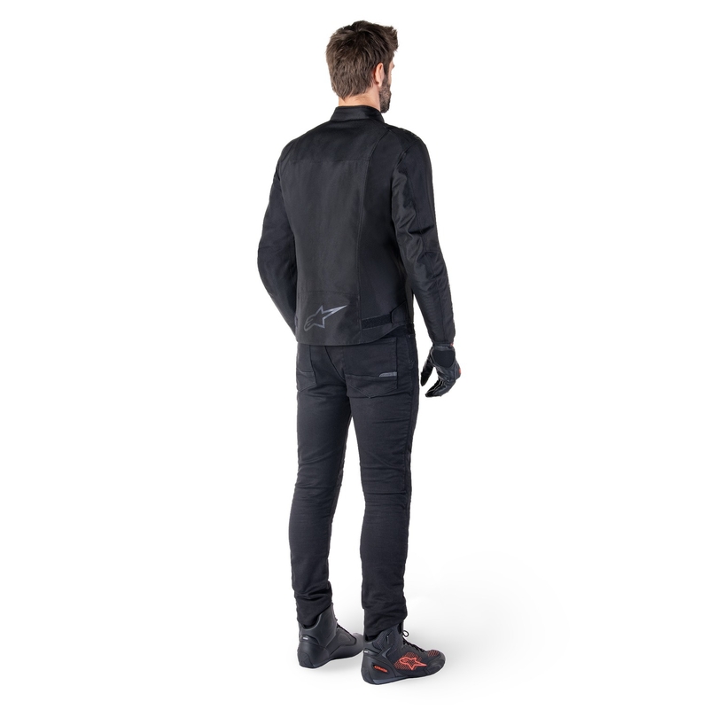 Chaqueta de moto Alpinestars T-SPS 2 Impermeable negro-negro