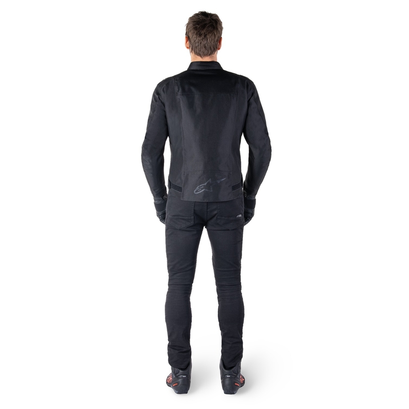 Chaqueta de moto Alpinestars T-SPS 2 Impermeable negro-negro
