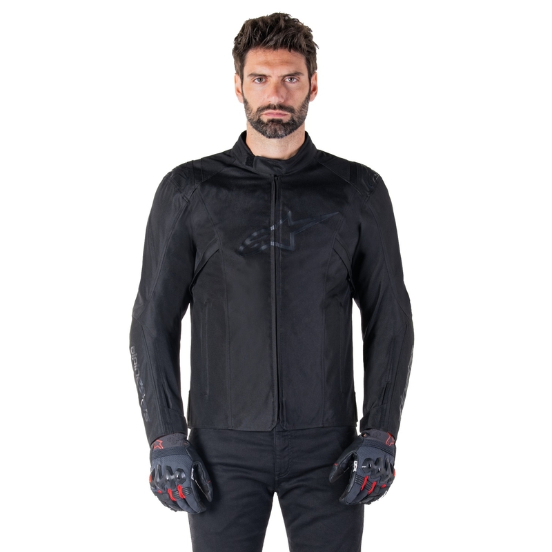 Chaqueta de moto Alpinestars T-SPS 2 Impermeable negro-negro