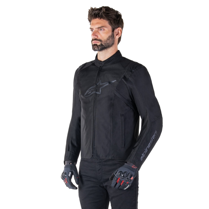 Chaqueta de moto Alpinestars T-SPS 2 Impermeable negro-negro