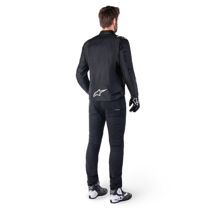 Chaqueta de moto Alpinestars T-SPS 2 Waterproof negro-blanco