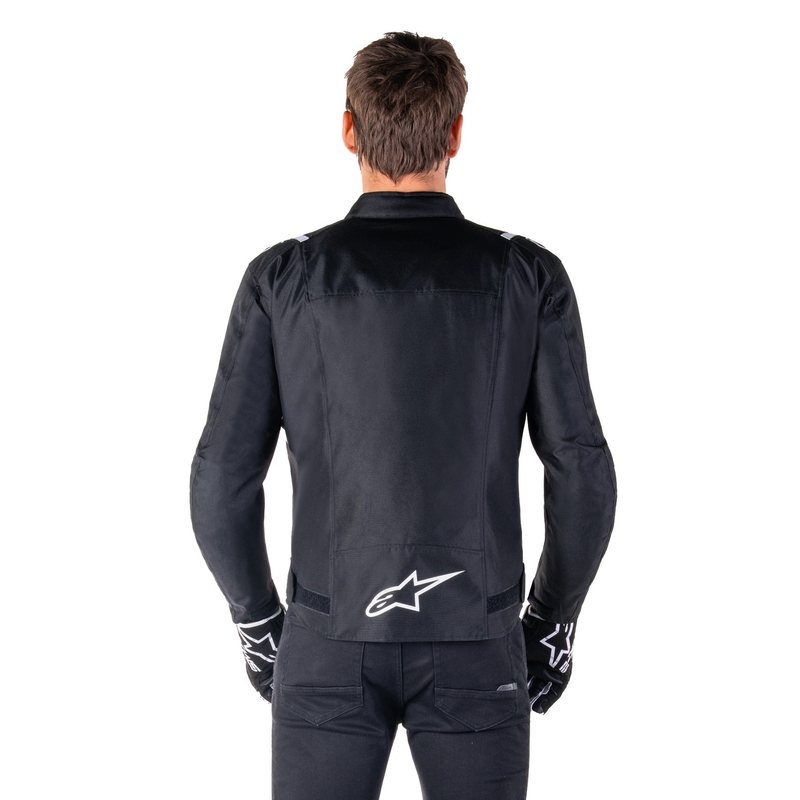 Chaqueta de moto Alpinestars T-SPS 2 Waterproof negro-blanco