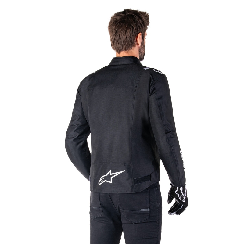 Chaqueta de moto Alpinestars T-SPS 2 Waterproof negro-blanco