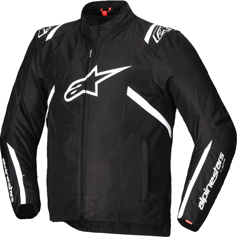 Chaqueta de moto Alpinestars T-SPS 2 Waterproof negro-blanco