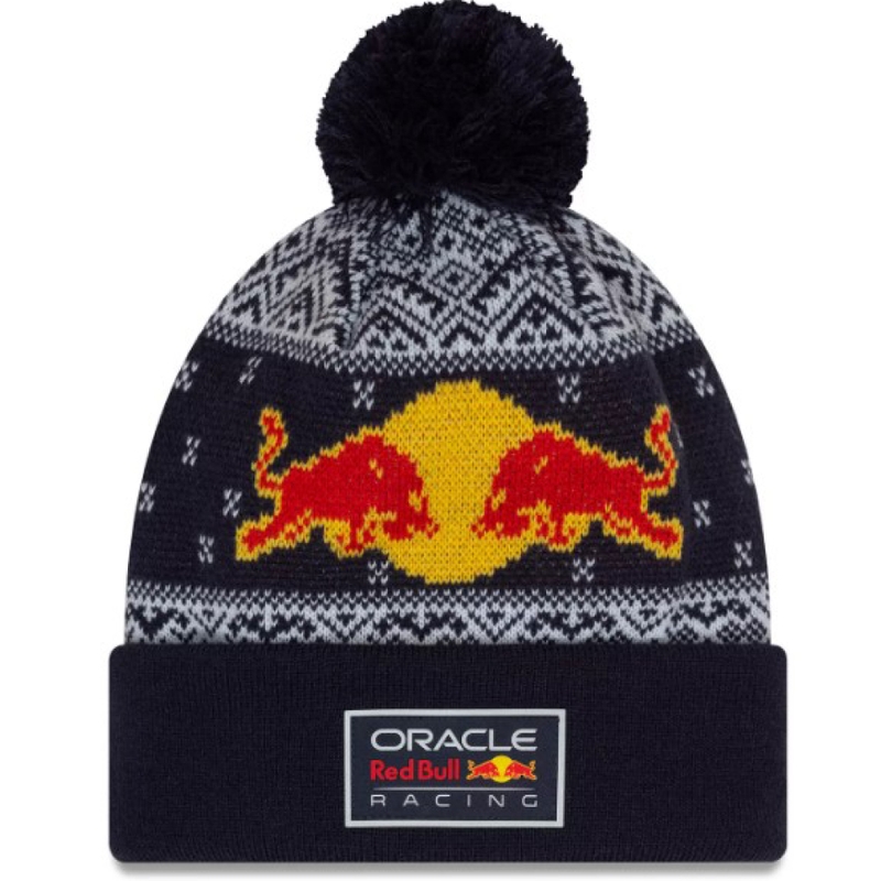Gorra Red Bull Racing F1 con logo de toro azul oscuro