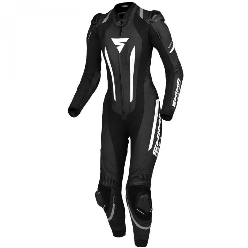 Mono de una pieza para mujer Shima Miura RS negro-blanco