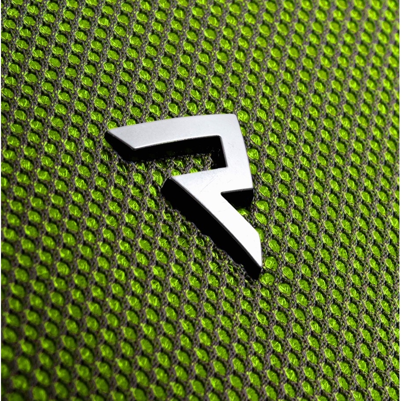 Chaqueta de moto Rebelhorn Jax negra y amarilla fluorescente