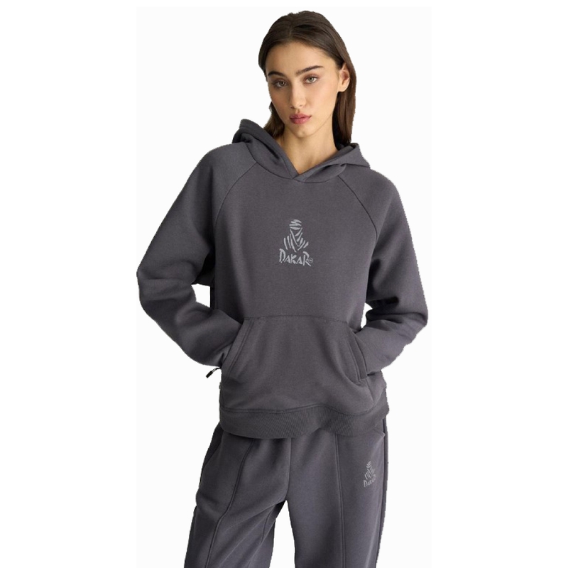 Sudadera con capucha de mujer DAKAR SAN grafito