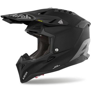 Casco de motocross Airoh Aviator 3.0 Carbon negro mate